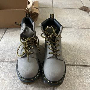Concrete Doc Martens